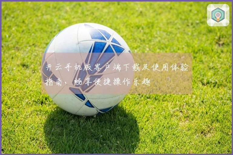 开云手机版客户端下载及使用体验指南,畅享便捷操作乐趣